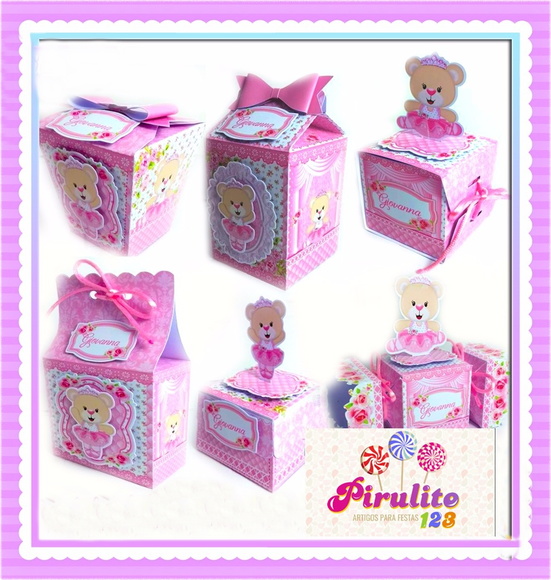 Arquivo de Corte Digital Realeza Ursinha Rosa