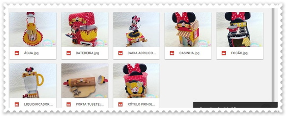 Arquivo de Corte Digital Minnie Confeiteira