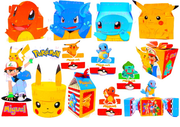 Arquivo de Corte Digital Pokemon Luxo