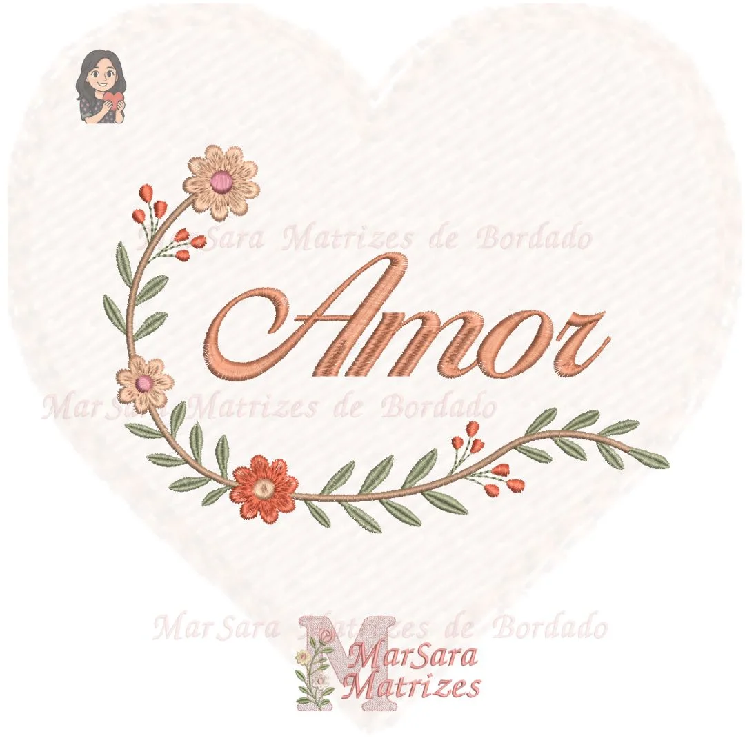 Matrizes de Bordado - Coleção Amor da Vida - Imagem 3