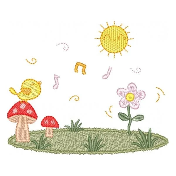 Matrizes de Bordado - Coleção Festa na Floresta Pontos Leve - Imagem 4