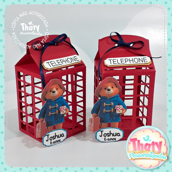 Cabine Telefônica Urso Aventureiro