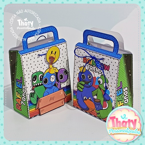 Caixa Sacolinha Rainbow Friends