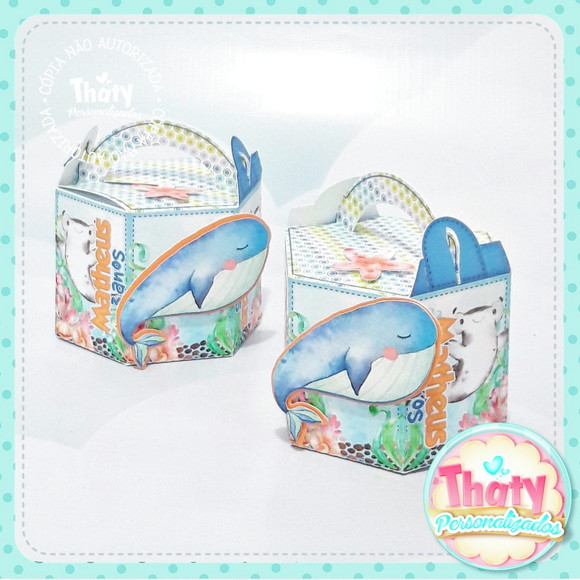 Caixa Sweet Baby Baleias