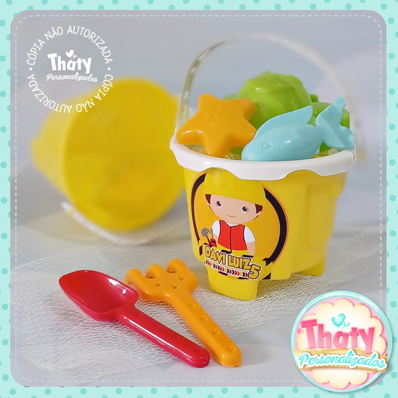 Balde de Praia Construtor