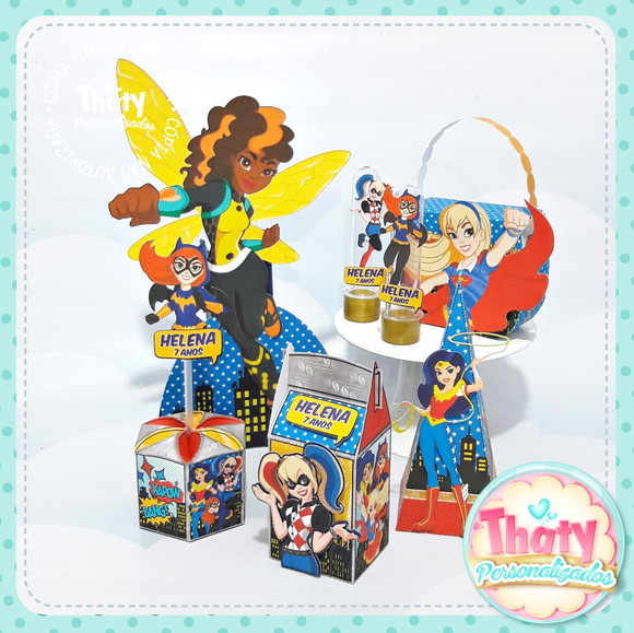 Kit Festa Super Hero Girls