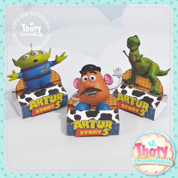 Porta Chocolate Duplo Toy Story