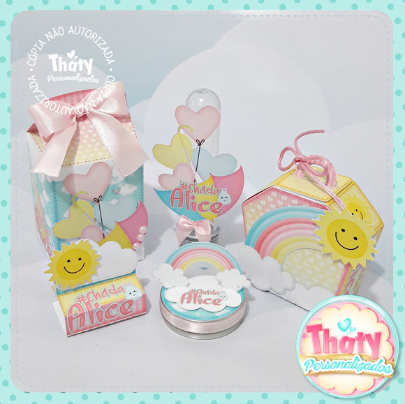 Kit Festa Chuva de Amor