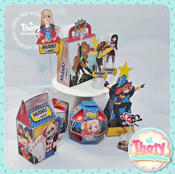 Kit Festa Super Hero Girls