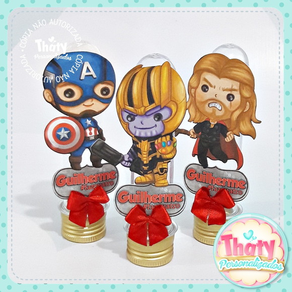 Tubetes Vingadores Cute