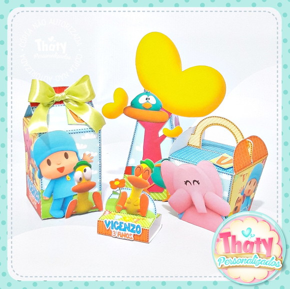 Kit Caixinhas - Pocoyo