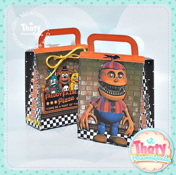 Caixa Sacolinha F.n.a.f. ( Animatronics)