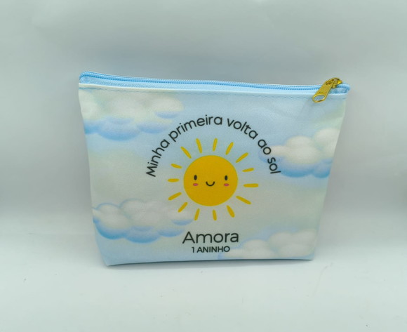 Necessaire Minha Primeira Volta ao Sol