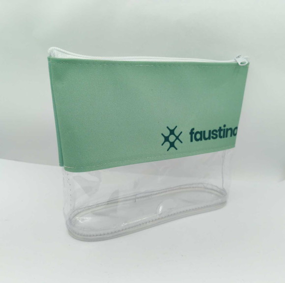 Necessaire Pvc 22cm x 15 cm em Pvc ( com Fundo)