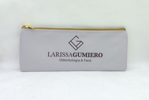 Carteira Odontologia 25 cm x 9cm - Cinza