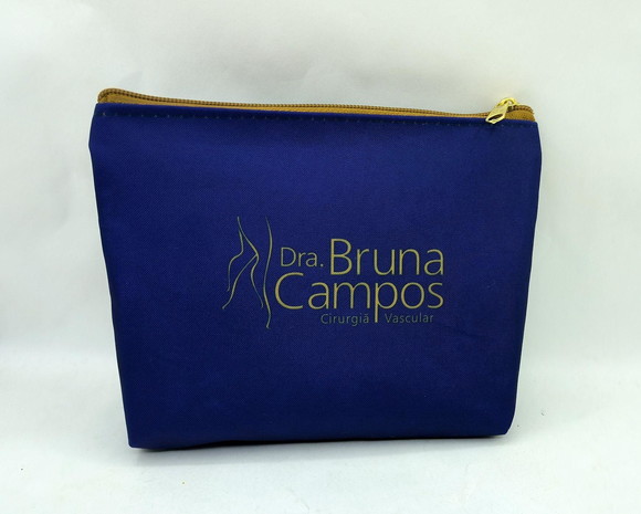 Necessaire Comercial 18cm Azul Marinho
