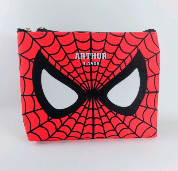 Necessaire Festa Homem Aranha
