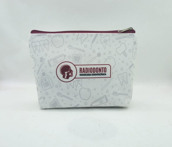 Necessaire Odontologia 18cm Vinho