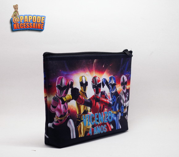 Necessaire Festa Power Ranger - Imagem 2
