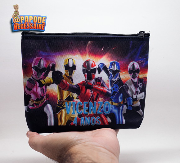 Necessaire Festa Power Ranger