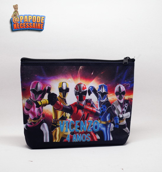 Necessaire Festa Power Ranger - Imagem 3
