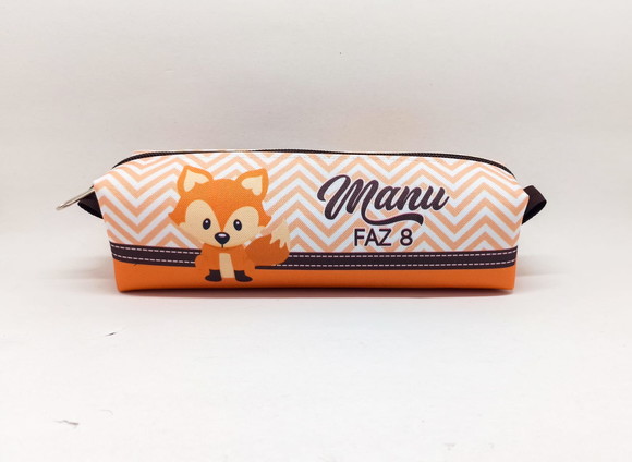 Estojo Personalizado Raposinha