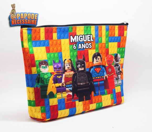 Necessaire Festa Lego Herói
