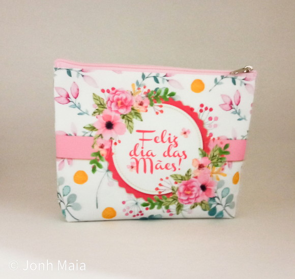 Necessaire Feliz Dia das Mães