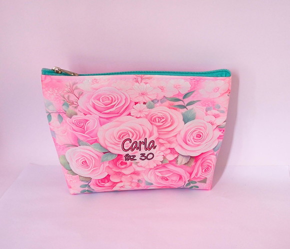 Necessaire Floral Rosas 001