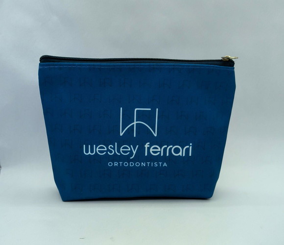 Necessaire Odontologia 18cm Azul 005