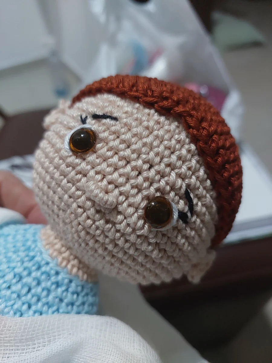 BONECA AMIGURUMI DIANA - Imagem 2