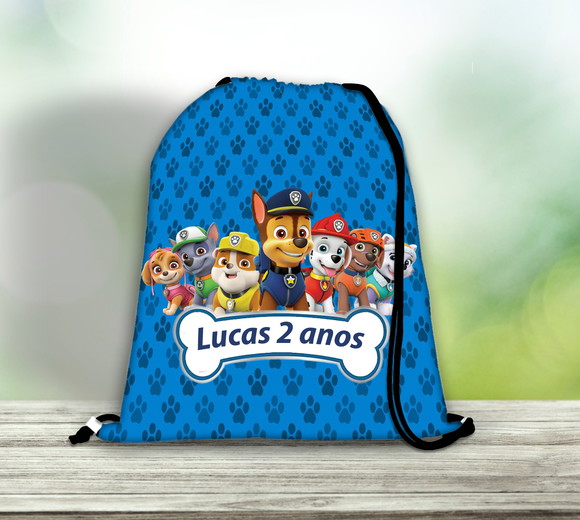 Mochilinha Todos os Temas/ Patrulha Canina
