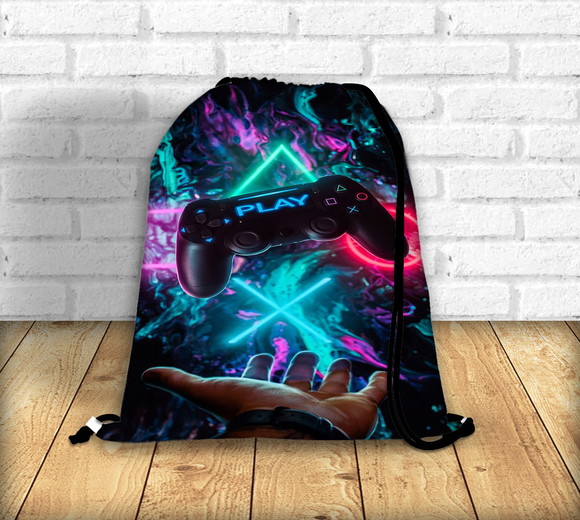 Mochilinha Personalizada Playstation - Video Game