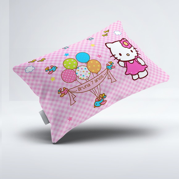 Almofadas 15x20 Personalizadas Hello Kitty