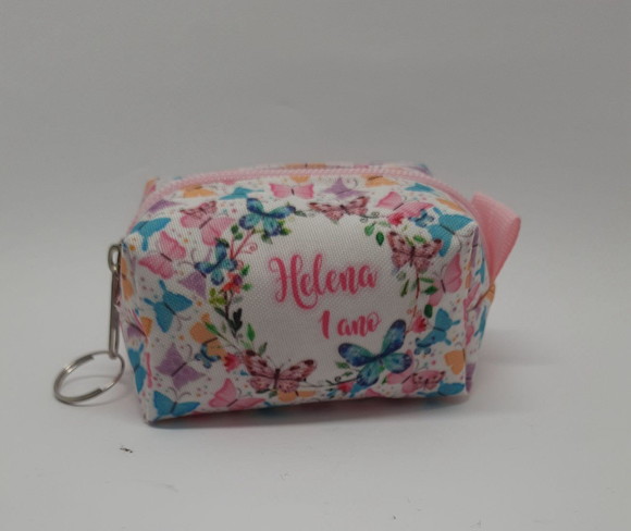Porta Moeda Jardim Encantado Personalizado