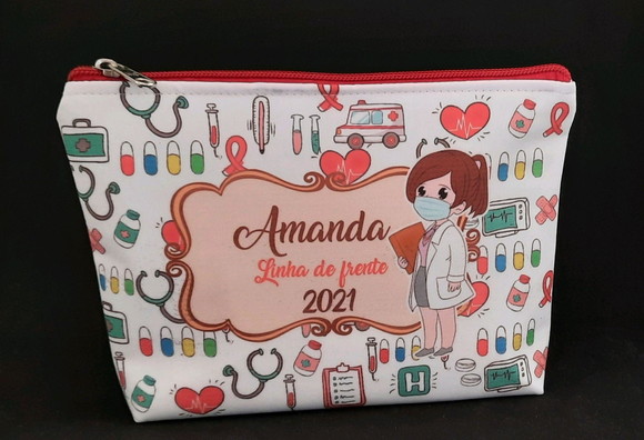 Nécessaire Personalizada Enfermagem/ Nome Individual