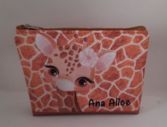 Nécessaire Personalizada Festa Girafa Cute