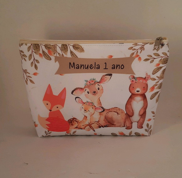 Nécessaire Lembrancinha Bosque Encantado Aniversário