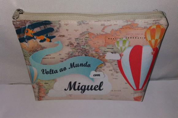 Nécessaire Volta ao Mundo Mapa Mumdi