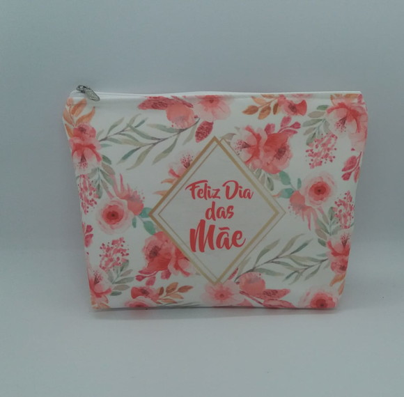 Bolsinha Nécessaire - Floral Dia das Mãe