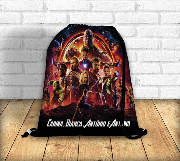 Mochilas Tema Vingadores