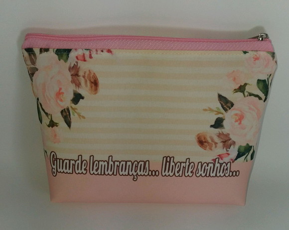 Bolsinhas Necessaire Floral