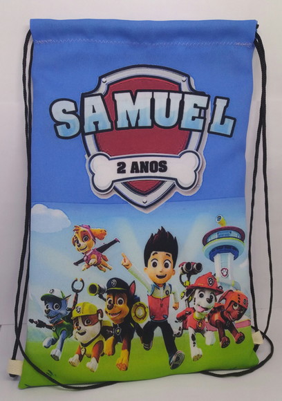 Mochilas em nylon Personalizadas 30x40