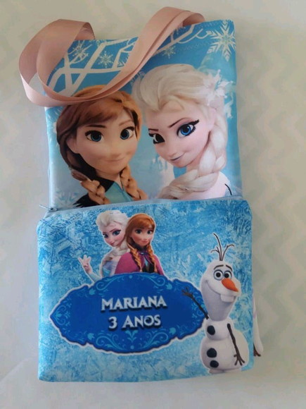 Kit Sacola 30X40 + Necessaire 20X15