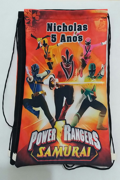 Mochilas Personalizadas - Power Rangers