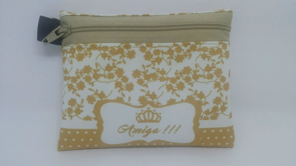 Porta moedas Floral Amigas