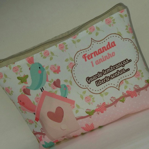 Necessaire - Jardim Encantado e Borboleta - Imagem 2