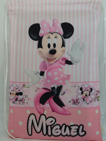 Mochilas Minnie Rosa