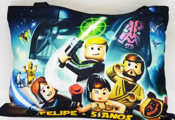 Ecobags Sacolas Lego Star Wars
