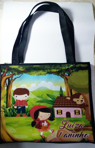 Ecobags Sacolas Chapeuzinho Vermelho